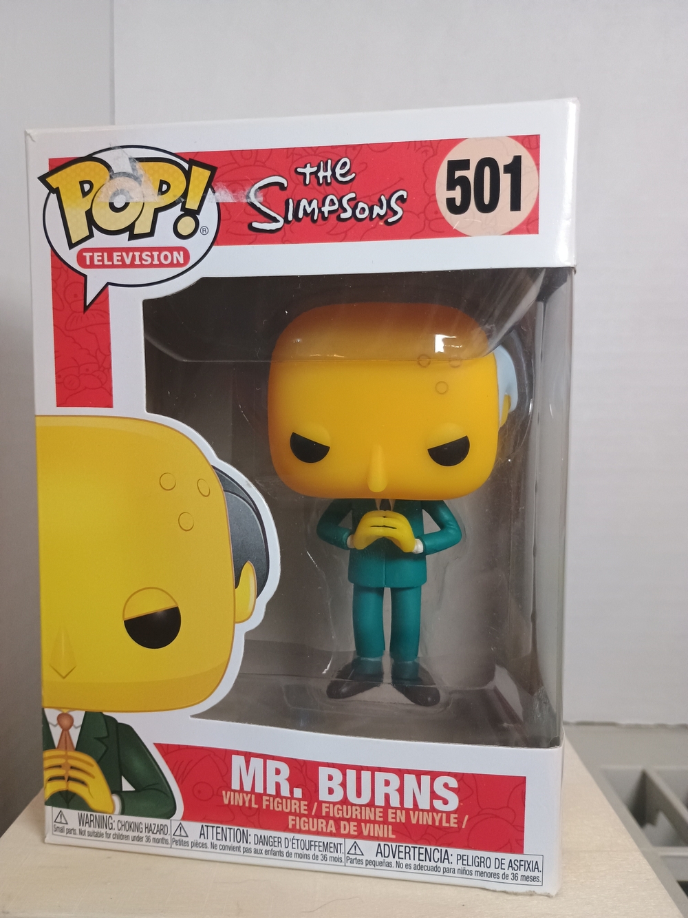 Funko Pop! Television: The Simpsons - Mr. Burns #501 The Simpsons Vinyl Figure